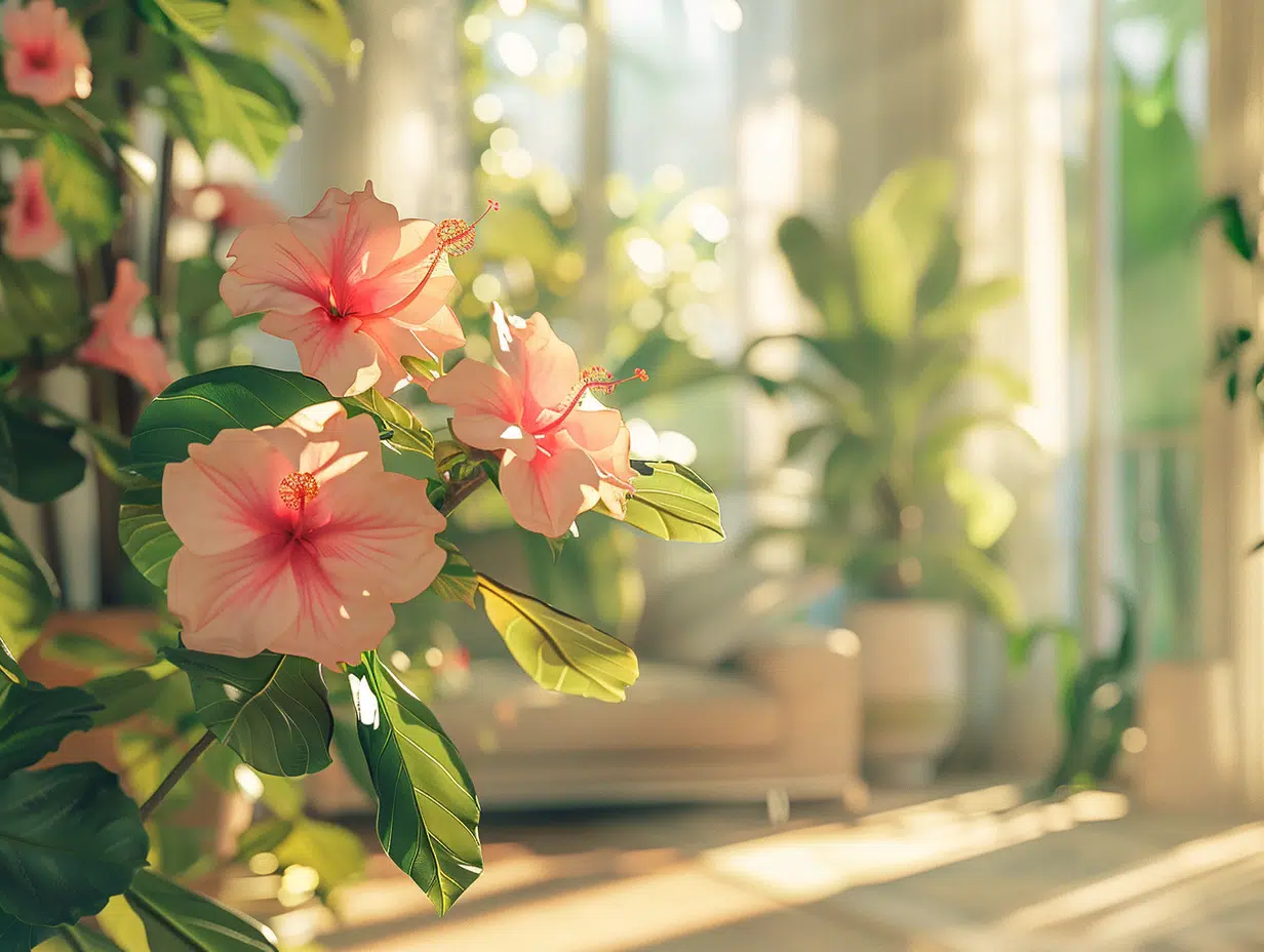 Faire fleurir un hibiscus en intérieur : conseils et techniques essentiels